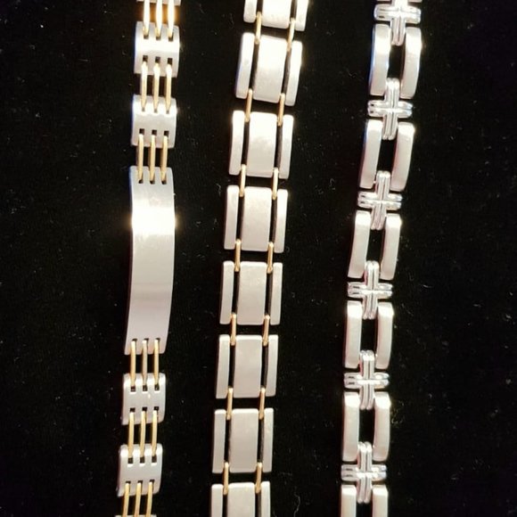 Stainless steel bracelet-Bracelet- Steinless-Bracelet/Modern Design - Picture 5 of 6